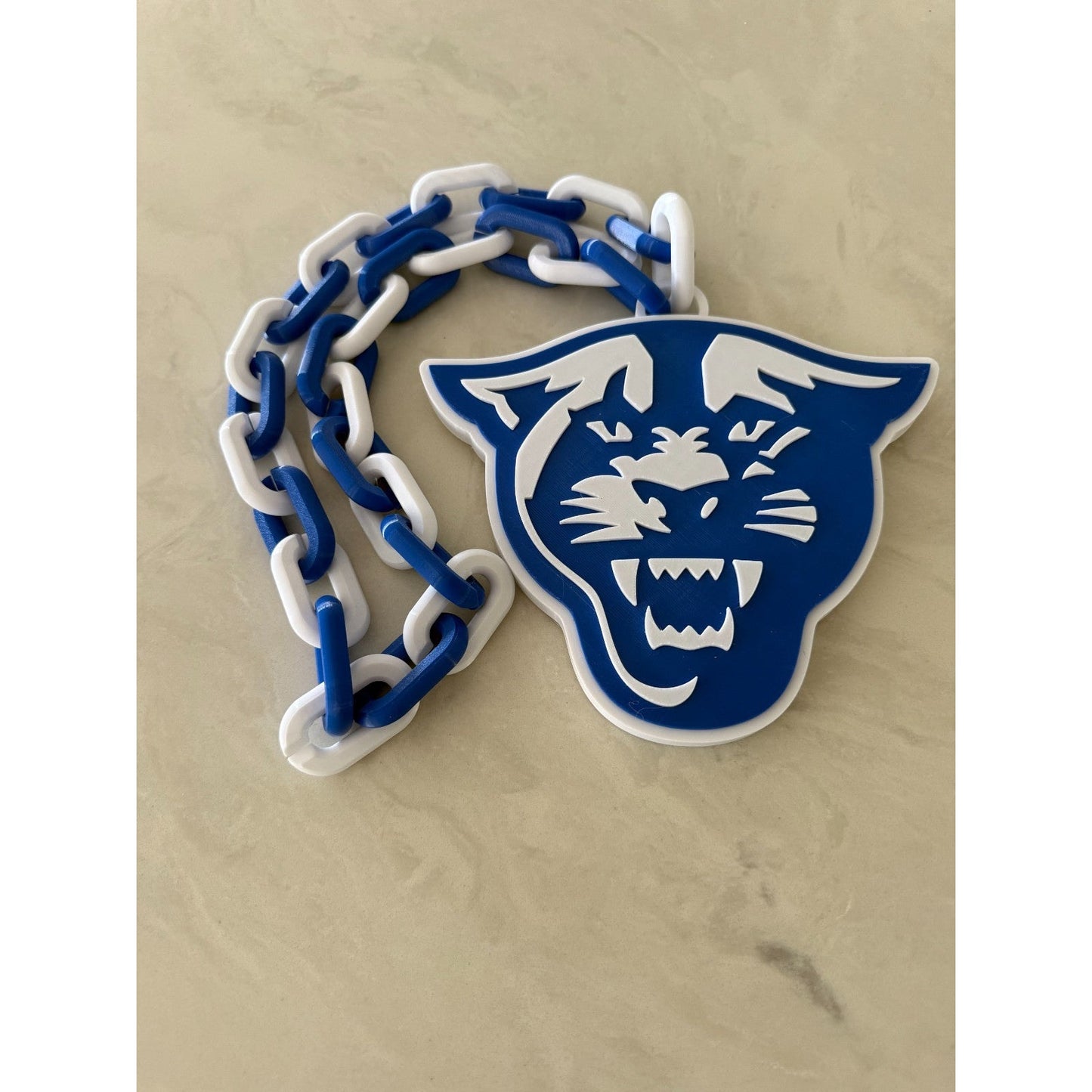 Georgia State Panthers Oversized Fan Necklace, Hype Chain