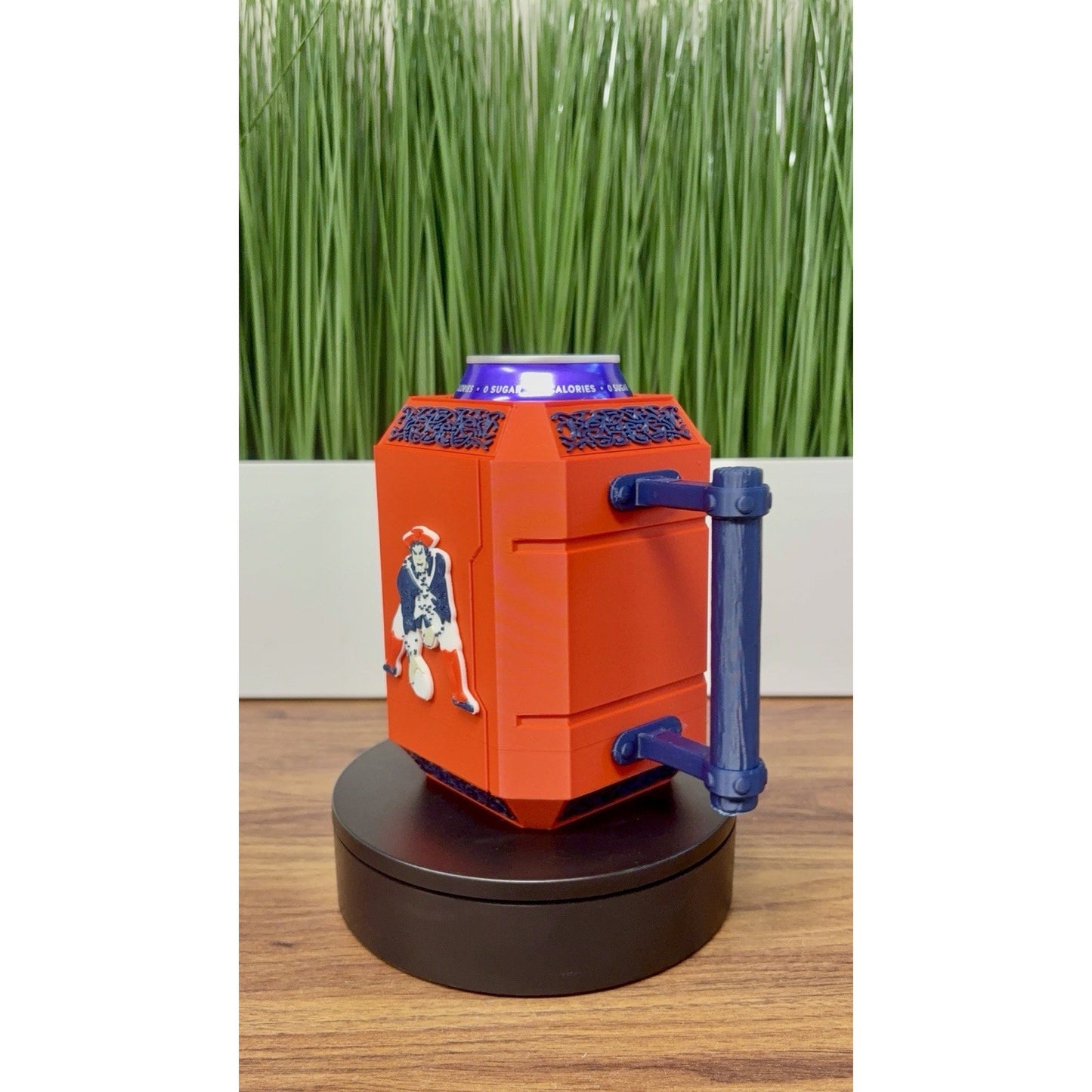 New England Patriots Can Holder Koozie