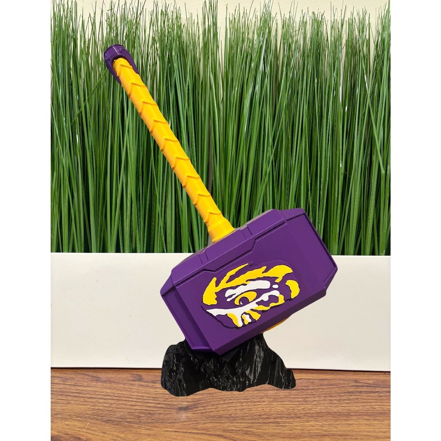 LSU Tiger Eye 3D Printed Thor Hammer