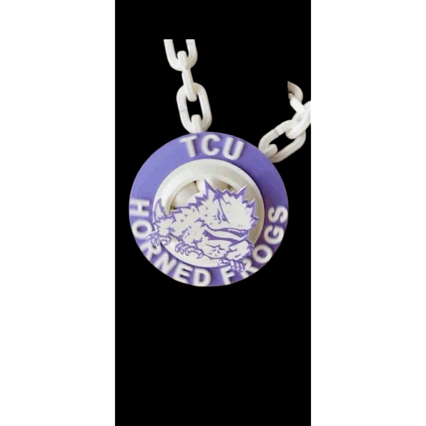 Tcu Horned Frogs Spinner Chain