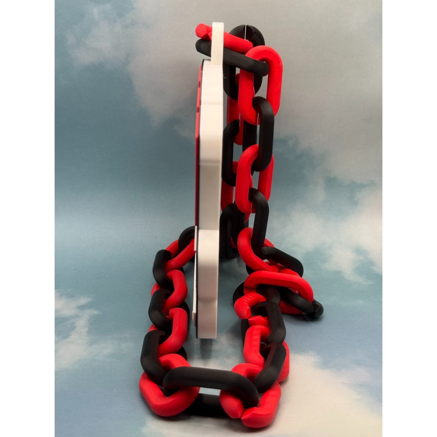 UNLV Rebels Logo Oversized Necklace, Pendant Chain "The Runnin' Rebels"