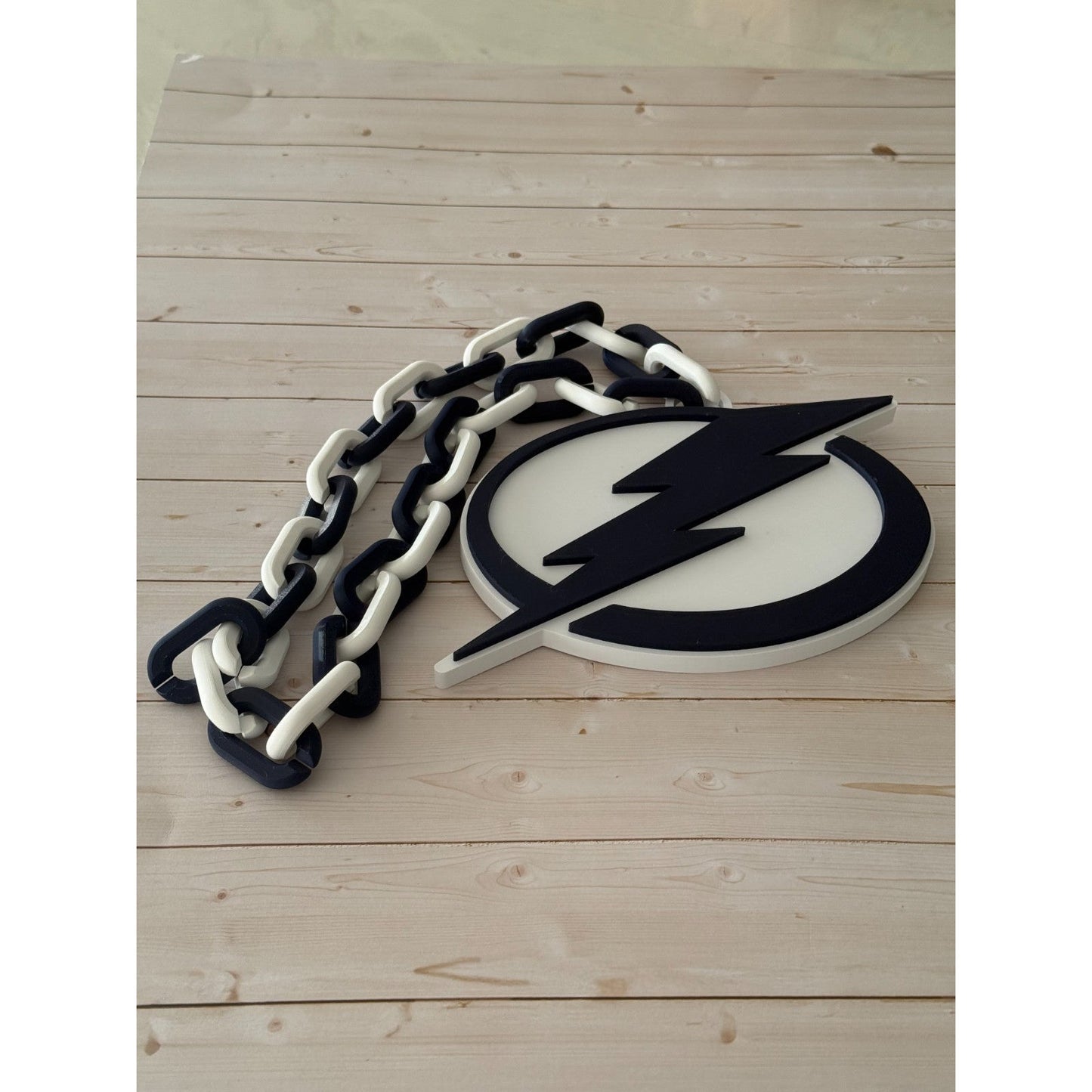 Tampa Bay Lightning Oversized Necklace, Hype Chain Be The Thunder!