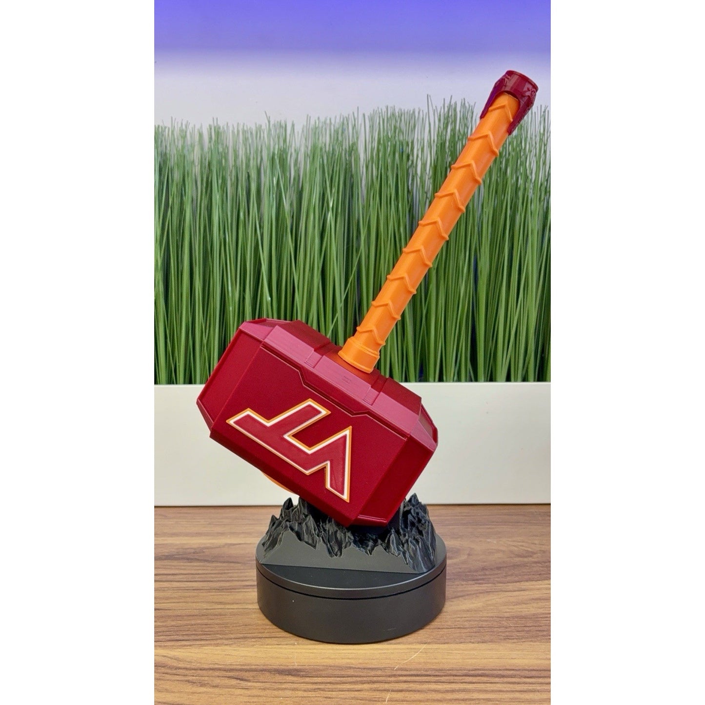 Virginia Tech 3-D printed Thor hammer