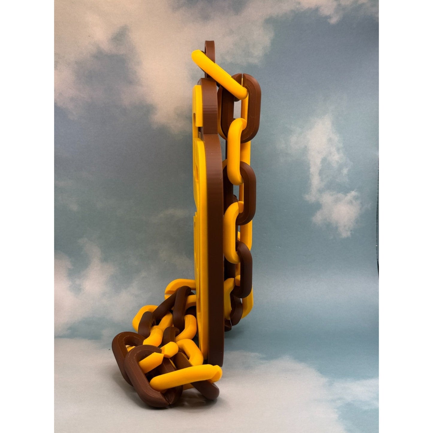 San Diego Padres Oversized Hype Logo Pendant And Chain