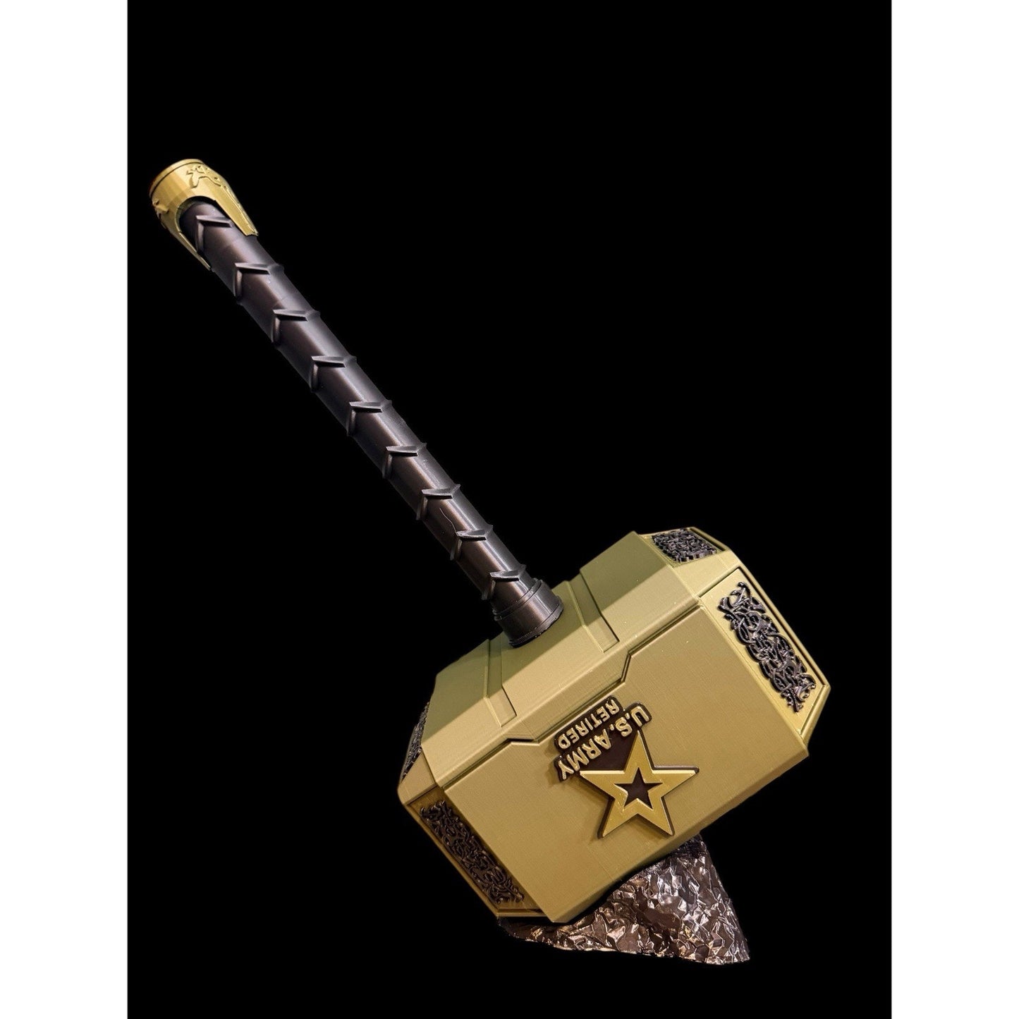 Retired Army Thor Hammer Decoration