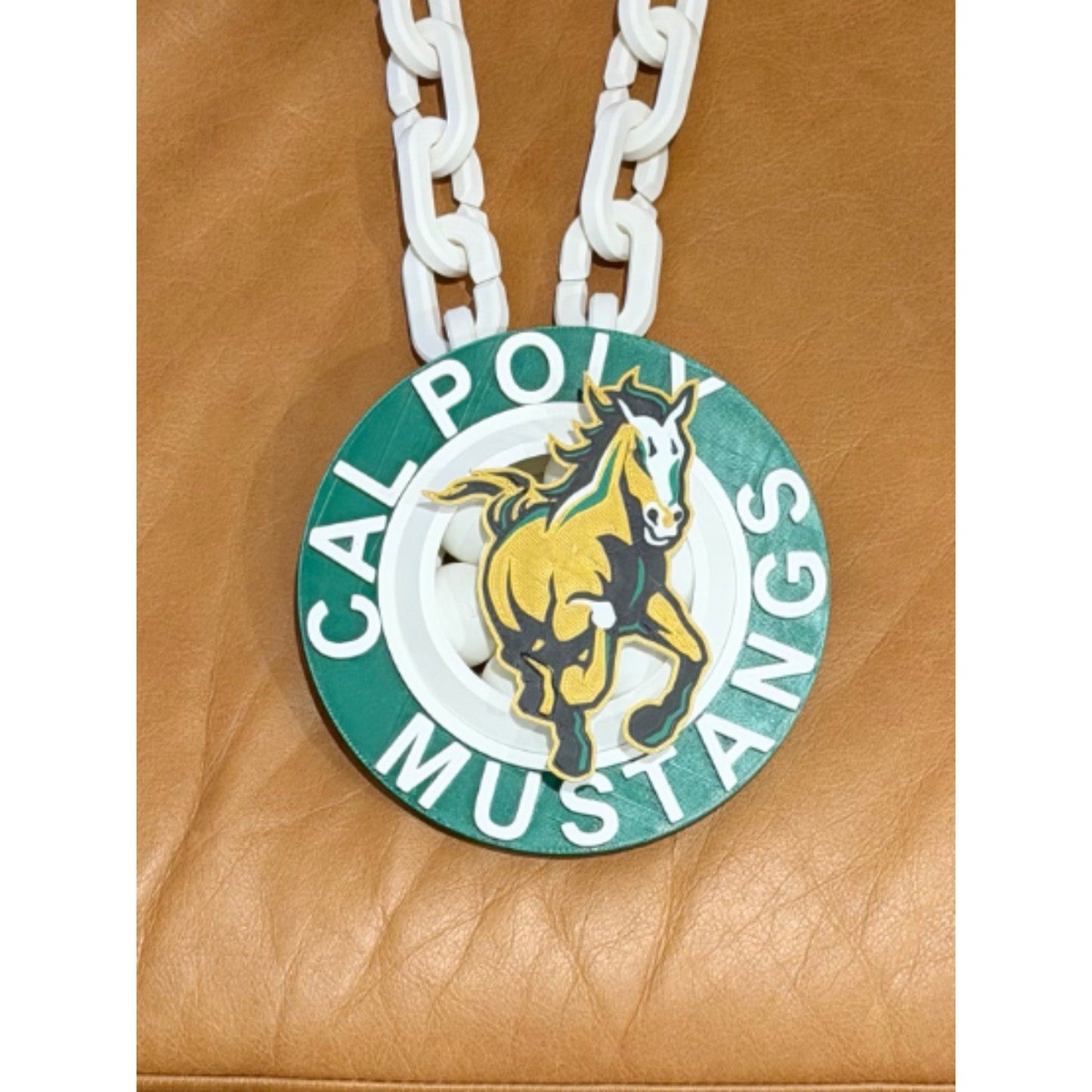 Cal Poly Mustangs Spinner Chain