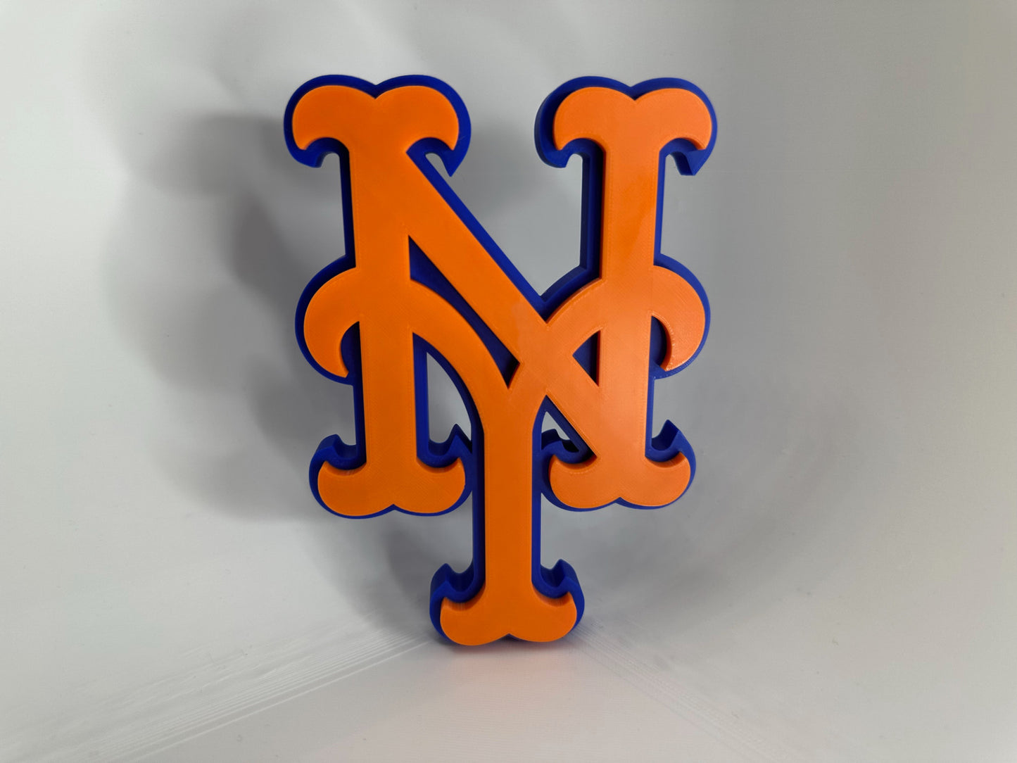 New York Mets Cap Logo 1993 3D Printed Logo Wall Sign