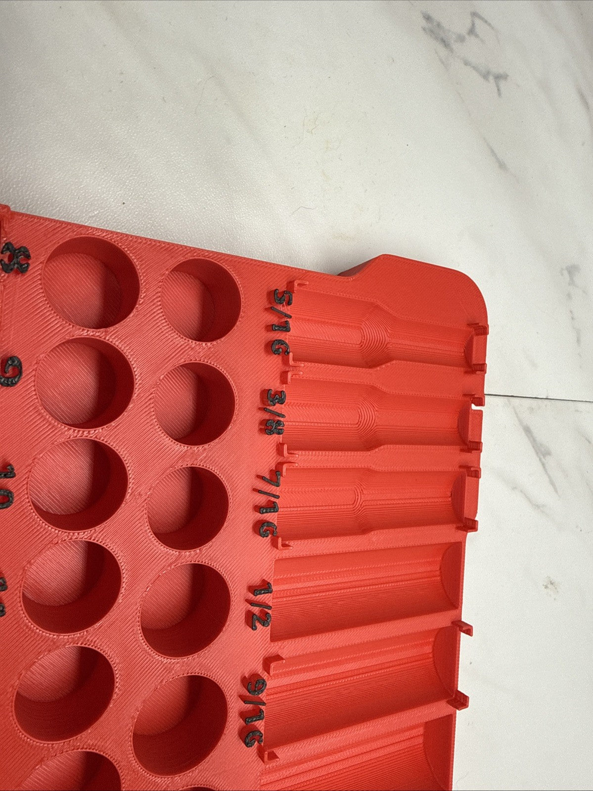 3/8 Socket Organizer for Milwaukee PACKOUT Low Profile 48-22-8436- INSERT ONLY