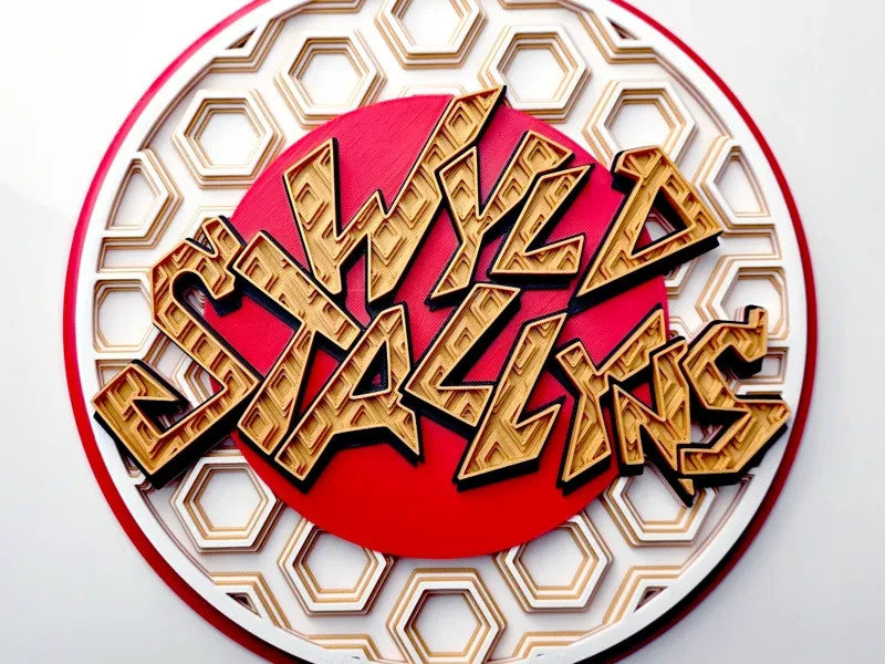 Wild Stallions Wall Art Or Display 3D printed Dimensional Mosaic