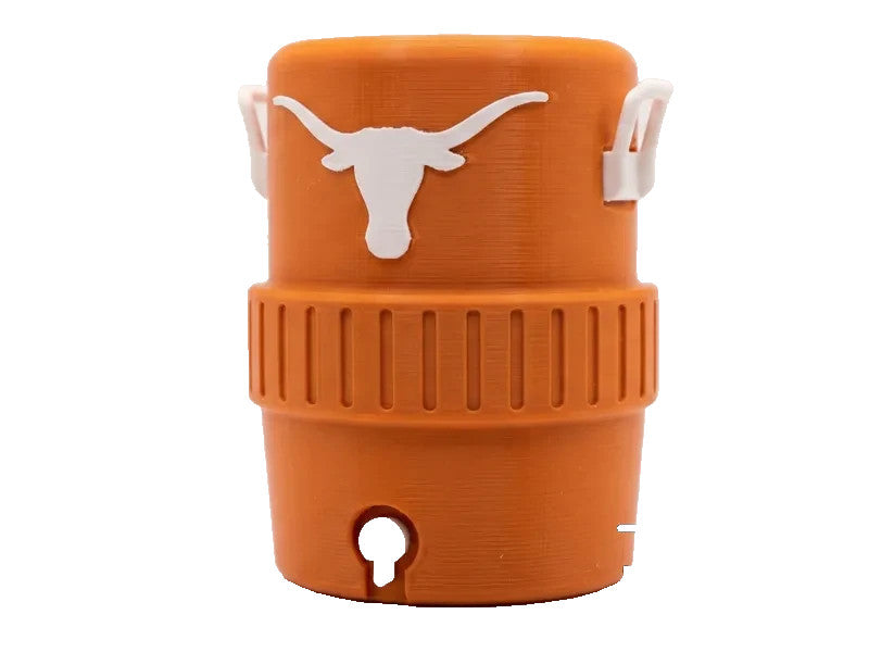 Texas Longhorns Koozie 3D Printed 12 Oz Cans