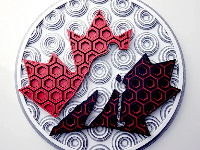 Olympics Wall Art Or Display 3D printed Dimensional Mosaic