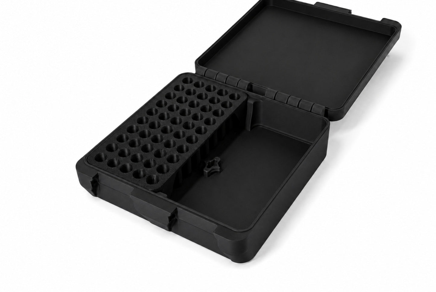 357 Magnum Ammo Box – 100 Rounds - Snap Close Storage Box | Fully Customizable
