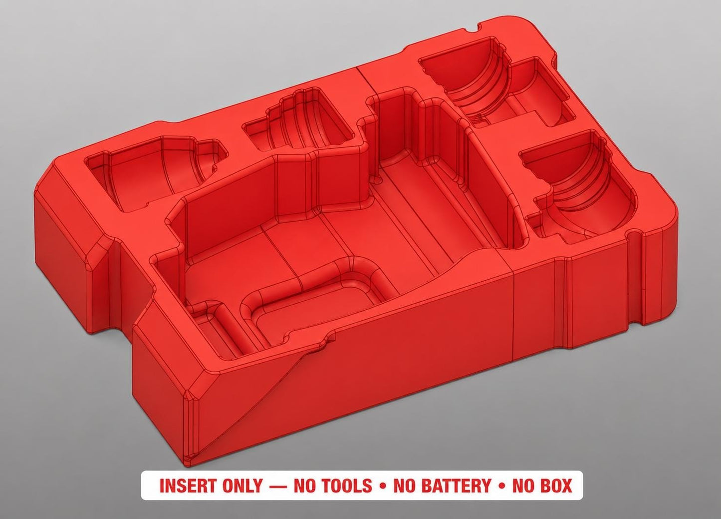 Milwaukee Packout Insert for M12 Fuel Installation Drill Driver | 3D Printed