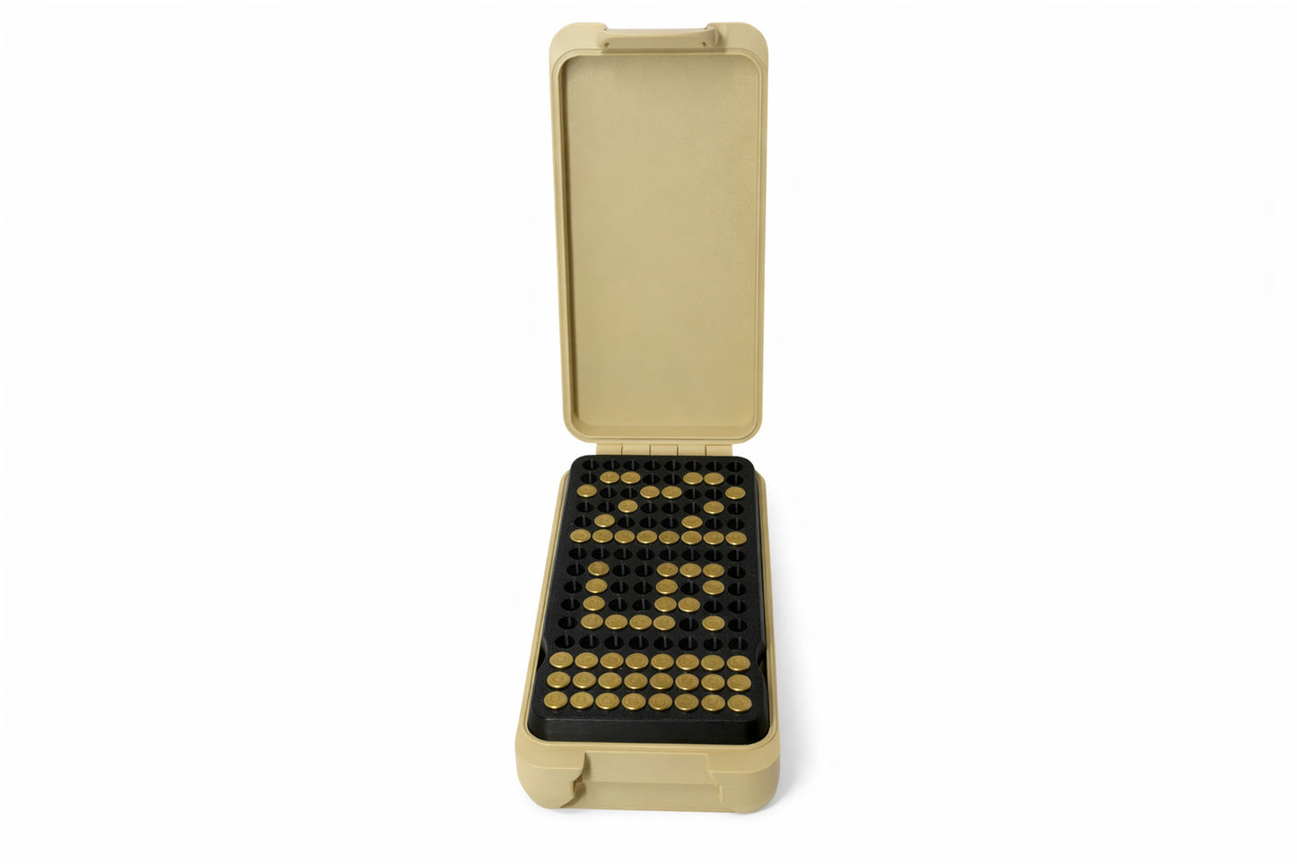 22 LR Ammo Box - 120 Rounds - Snap Close Storage Box | Fully Customizable