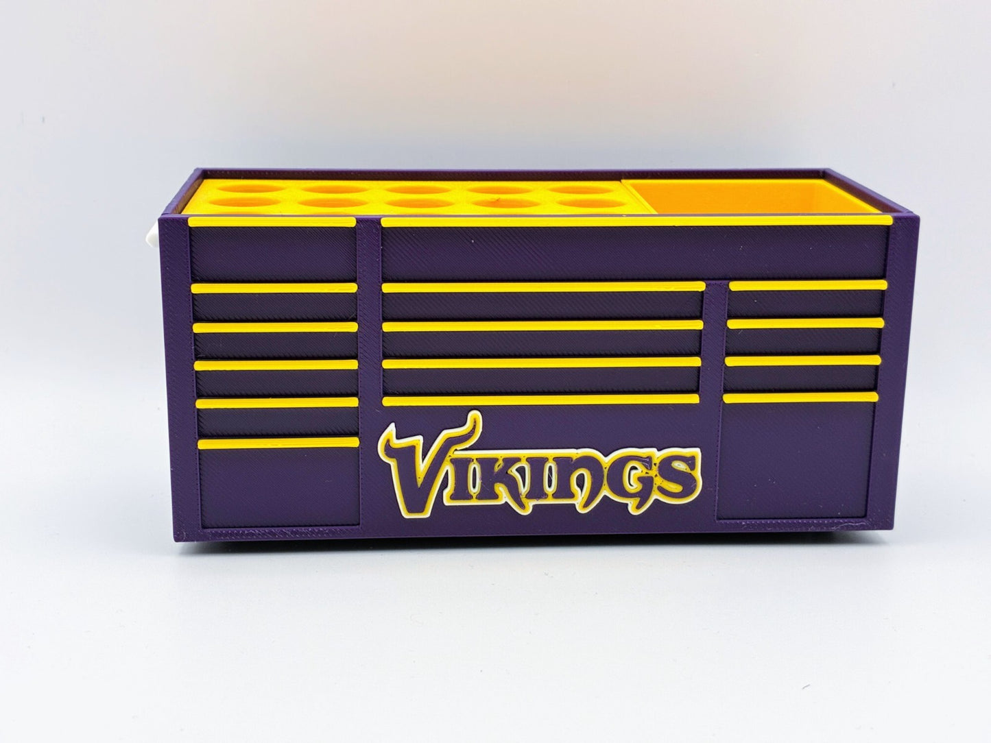 Vikings Mini Toolbox Pen Holder – Desk Organizer Gift