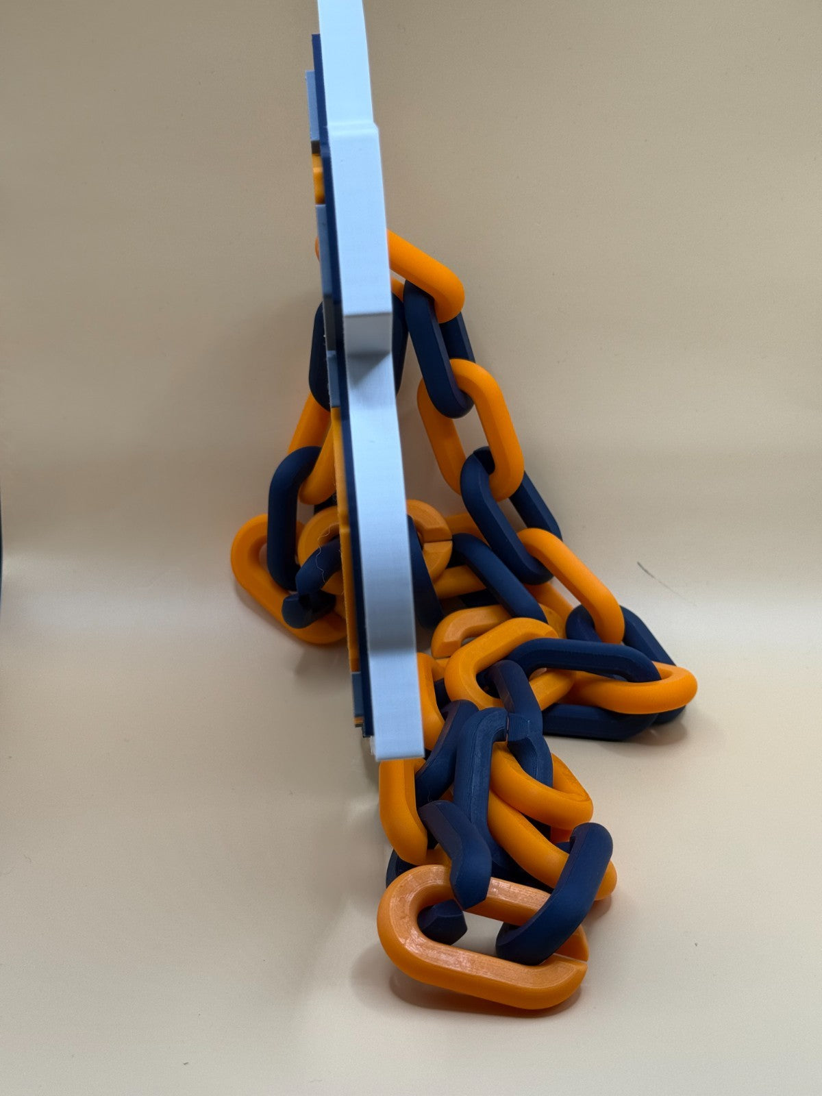 New York Knicks Oversized Logo Necklace Turnover Chain HandMade 3D Printed