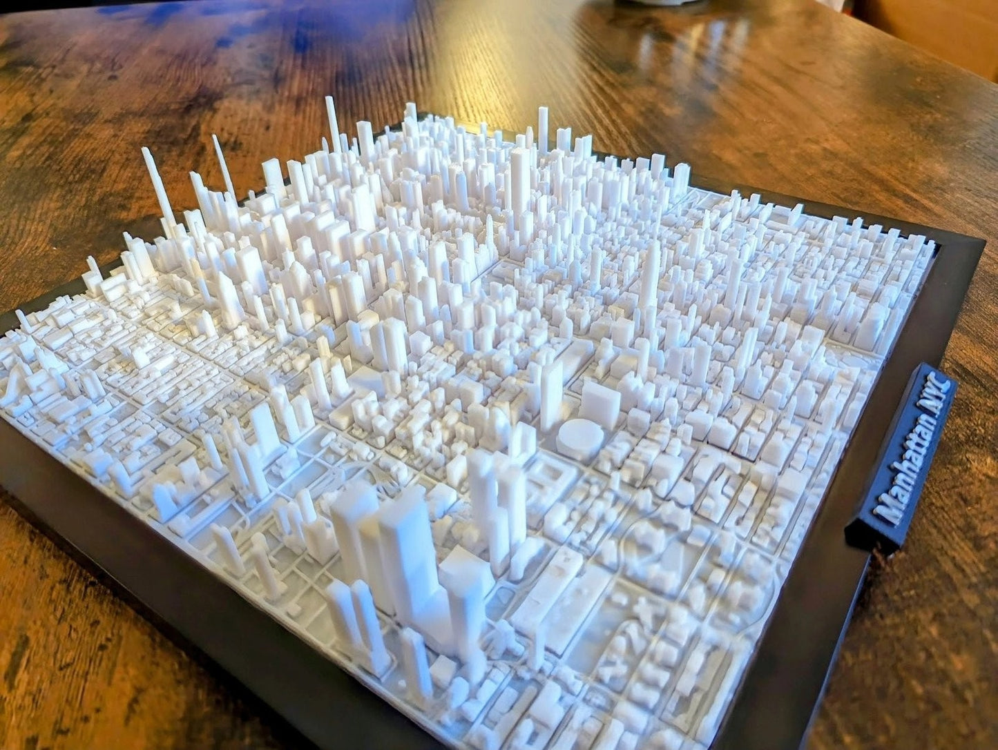 New York City Manhattan USA 3D City Map
