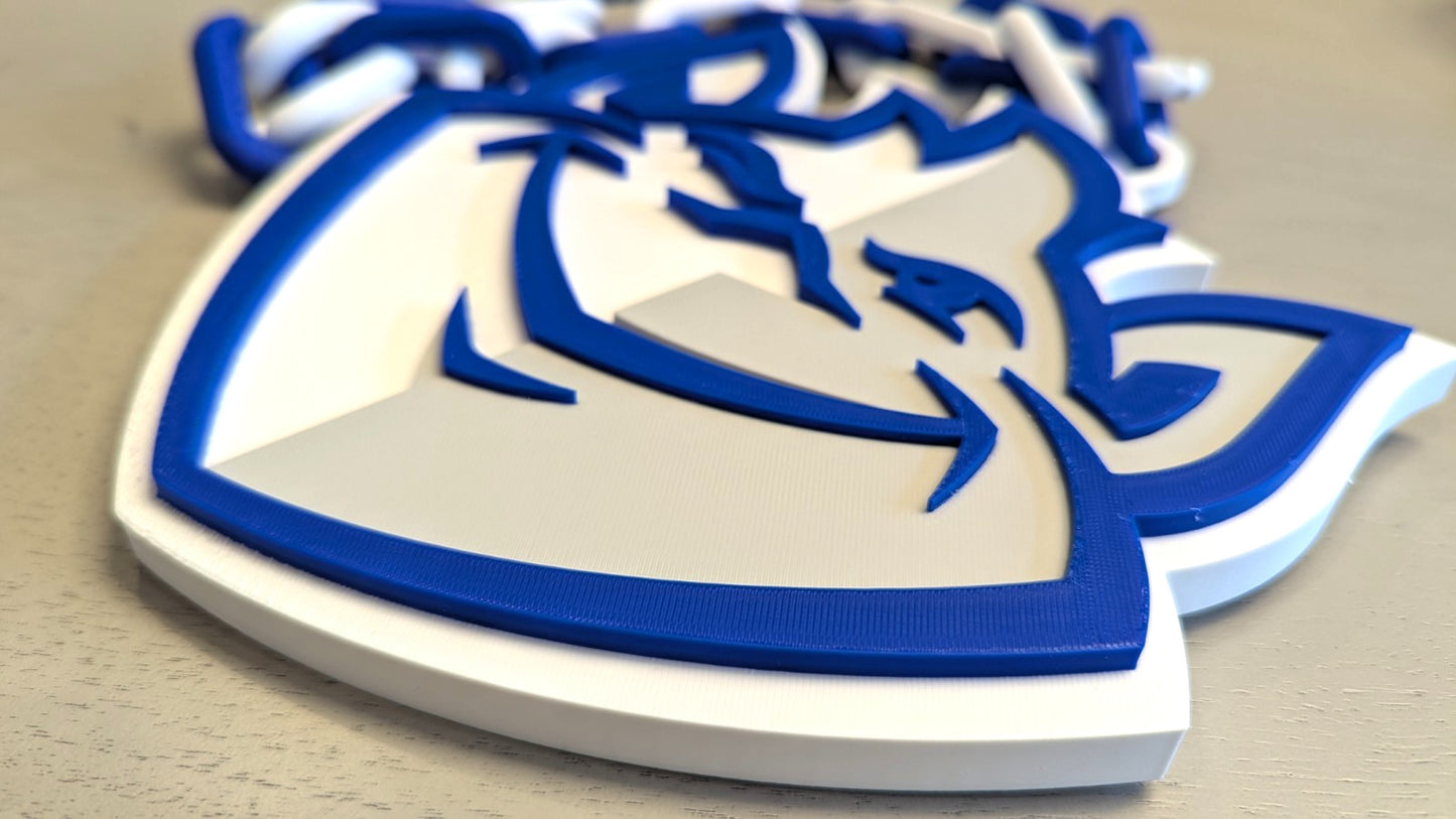Saint St. Louis Billikens Over-Sized Necklace Logo Pendant Hype Chain