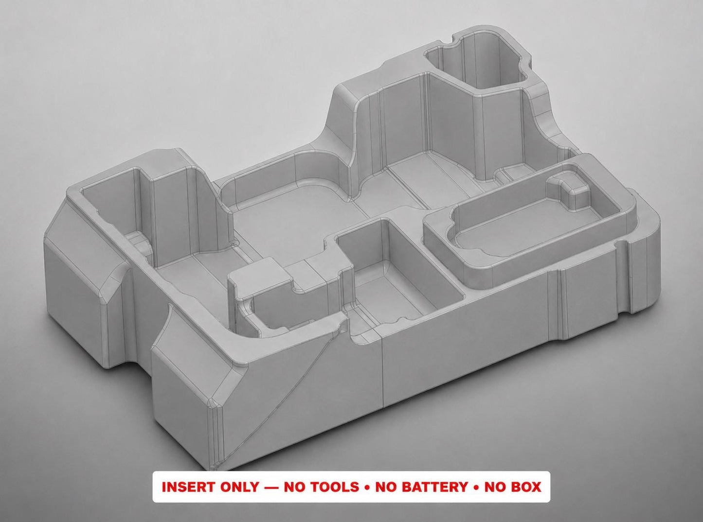 Milwaukee Packout Insert for M12 Cordless Rivet Tool | 3D Printed Organizer