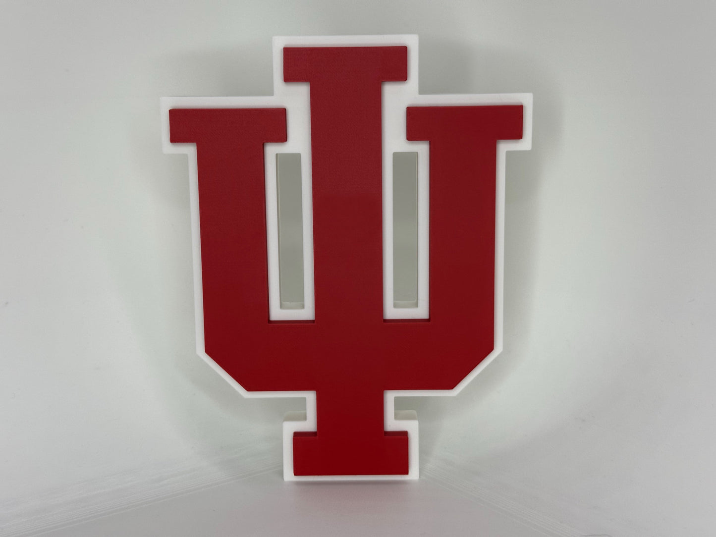 Indiana Hoosiers Logo 2022 3D Printed Logo Wall Sign
