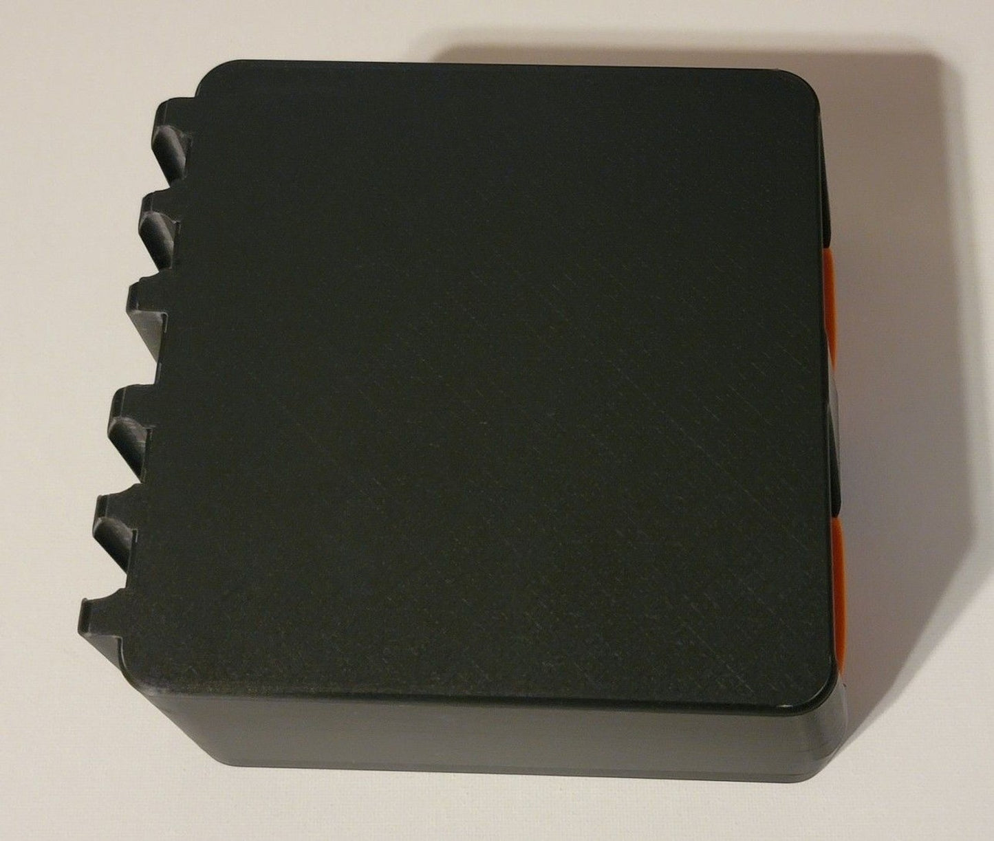 20 Gauge Ammo Box Snap Lock 3" 30 rd Large Storage Black / Orange Combo Pla