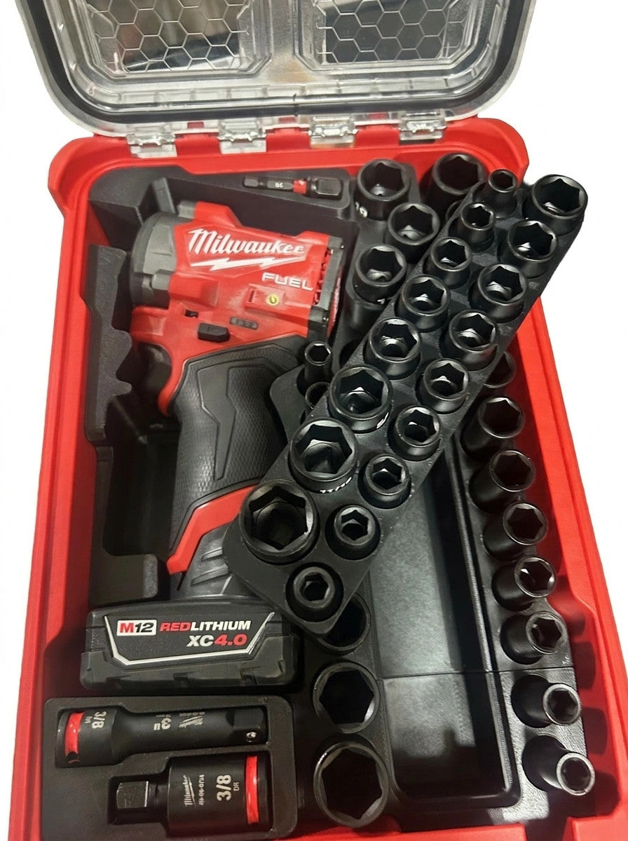 Fits Milwaukee 2562-20 Impact & 49-66-7009 Socket PACKOUT Insert (Insert Only)