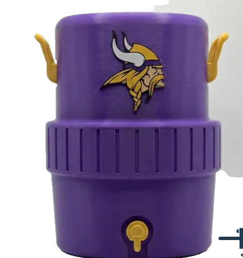 Minnesota Vikings Koozie 3D Printed 12 Oz Cans