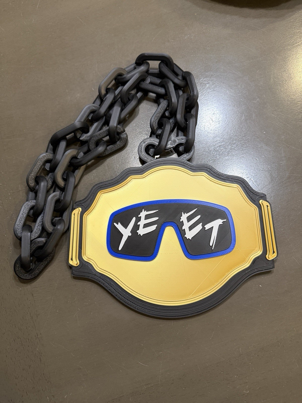 Jay USO YEET Championship Belt Hype Chain OR Desk Display! Pick One Design