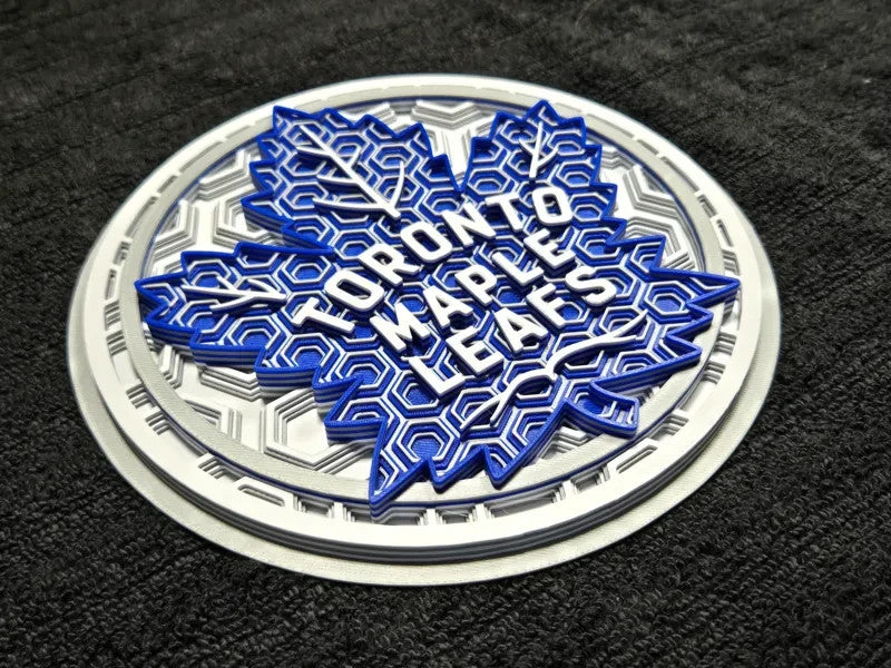 Toronto Maple Leafs Wall Art Or Display 3D printed Dimensional Mosaic