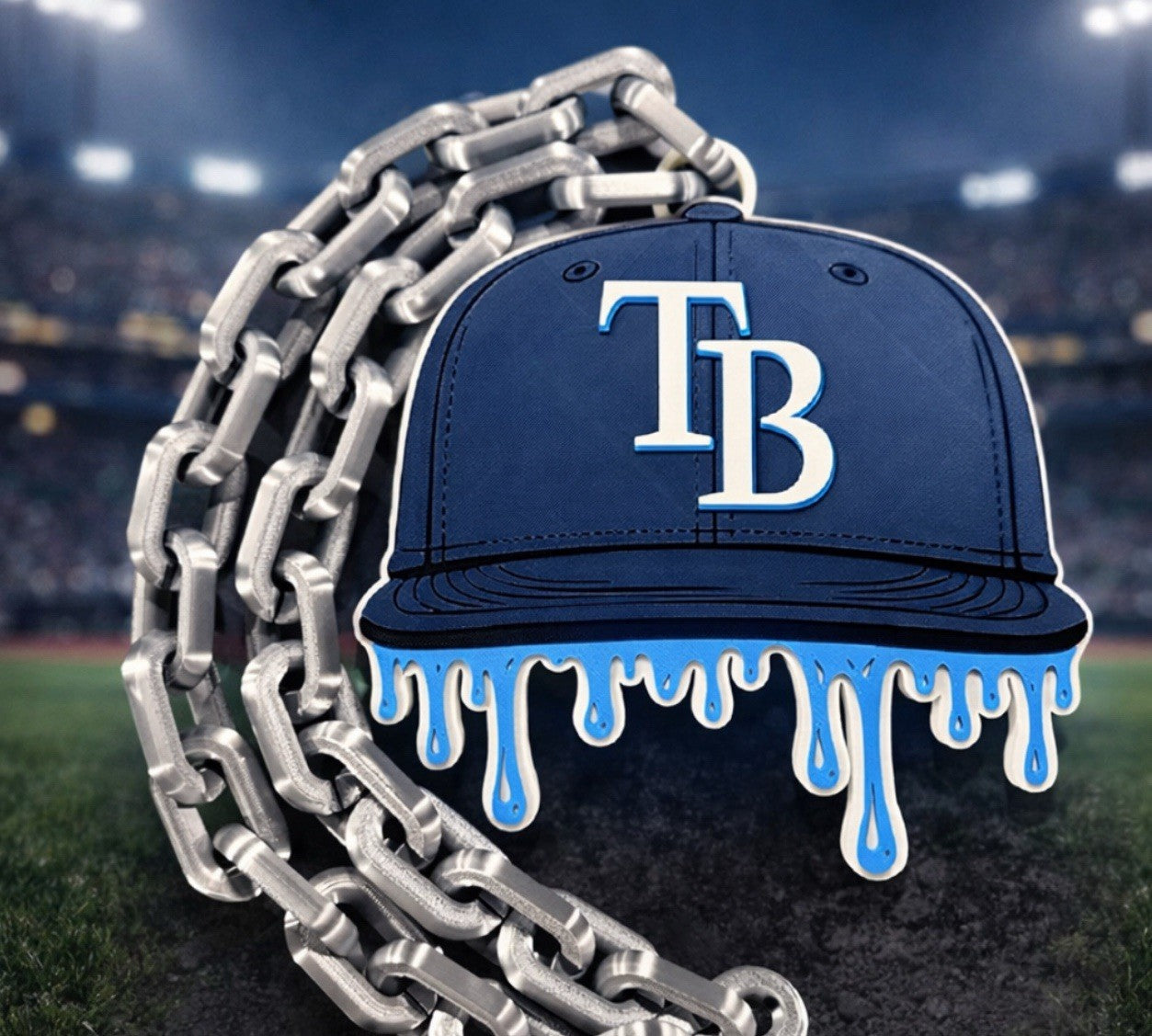 Tampa Bay Rays Fan Chain