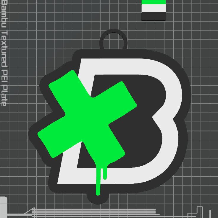 EA Boston Breach 3D printed Hype Chain with 26 Links Per Chain