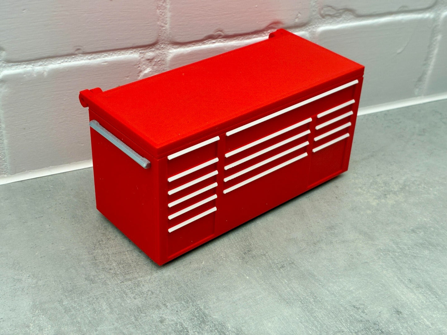Mini Toolbox Pen Holder | Desk Organizer with Canadian Flag |