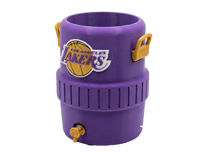 Los Angeles Lakers Koozie 3D Printed 12 Oz Cans