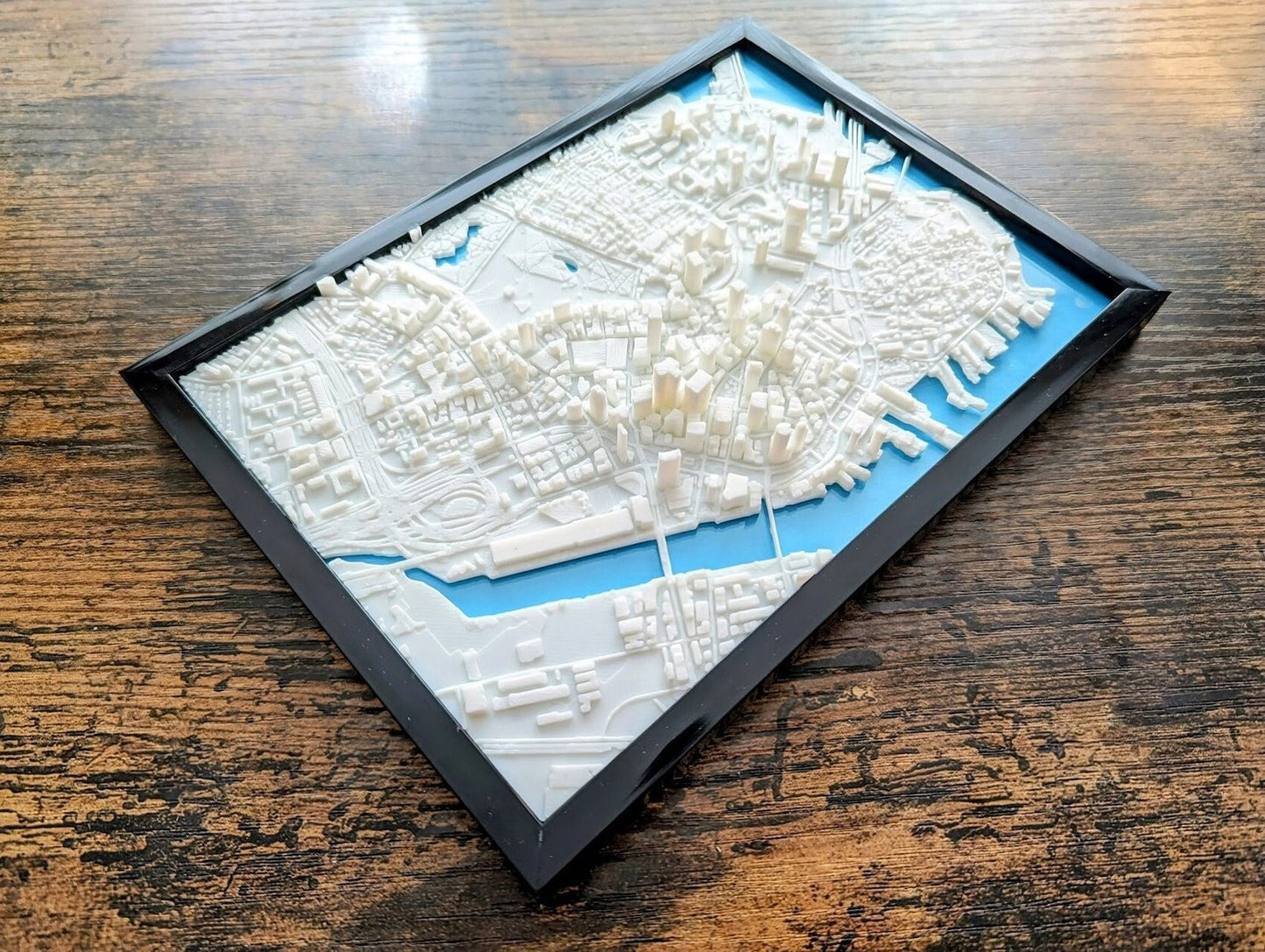 Boston Massachusetts USA 3D City Map