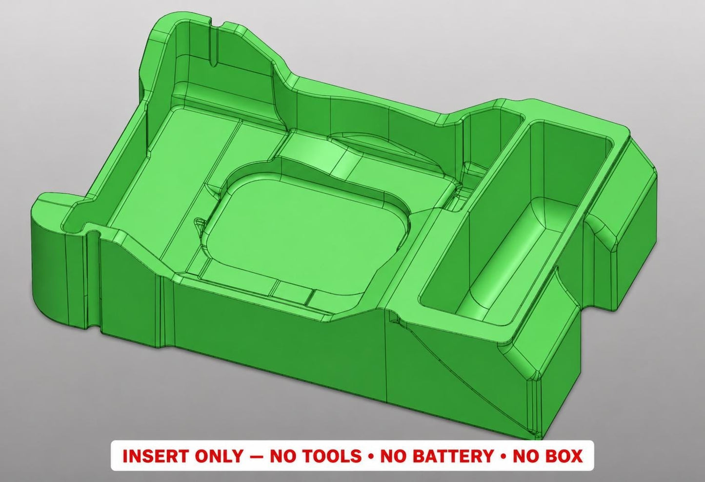 Milwaukee Packout Insert for M12 12V Cordless 3/8 in. Crown Stapler