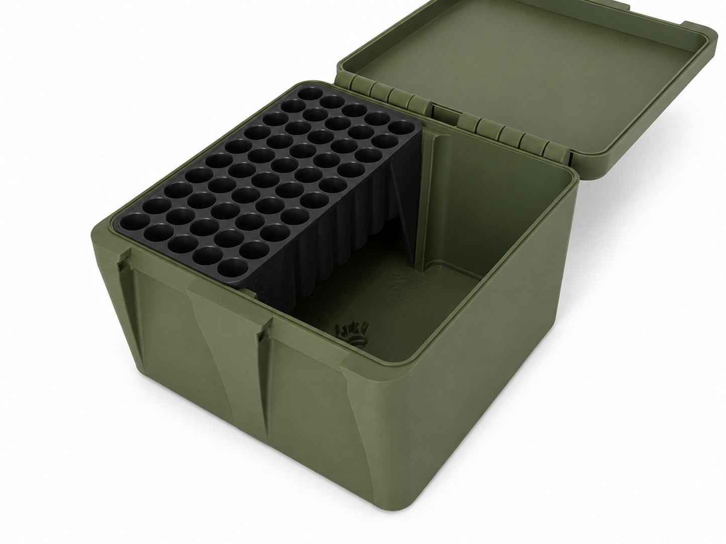30-06 Springfield Ammo Box – 100 Rounds - Snap Close Storage Box | Fully
