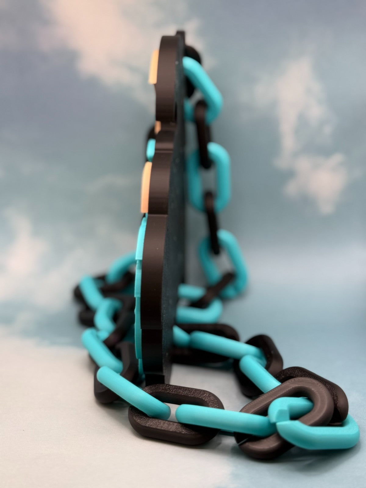 Coastal Carolina Chanticleers Oversized Fan Necklace, Hype Chain