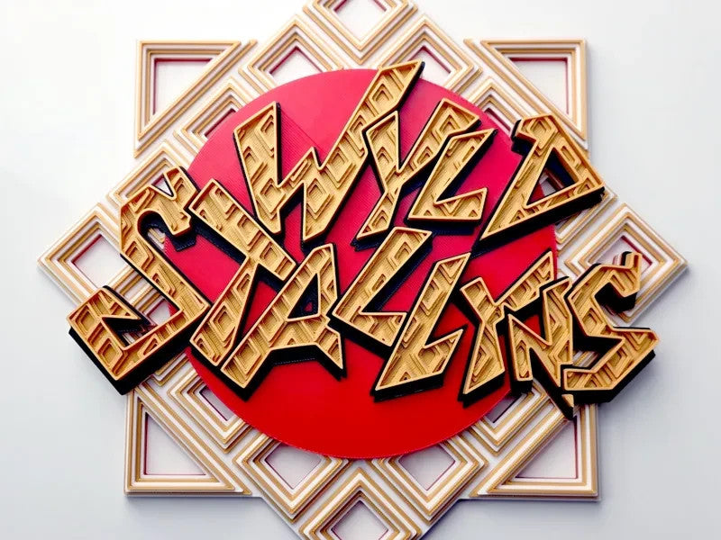 Artists Wall Art Or Display 3D printed Grid Mosaic
