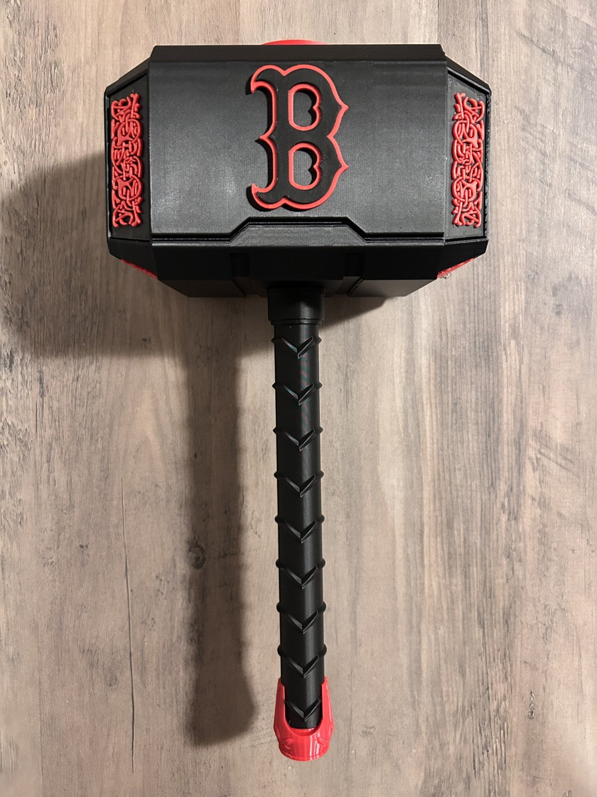 Eclipse Baseball Red Sox Themed Mjolnir Thor's Hammer