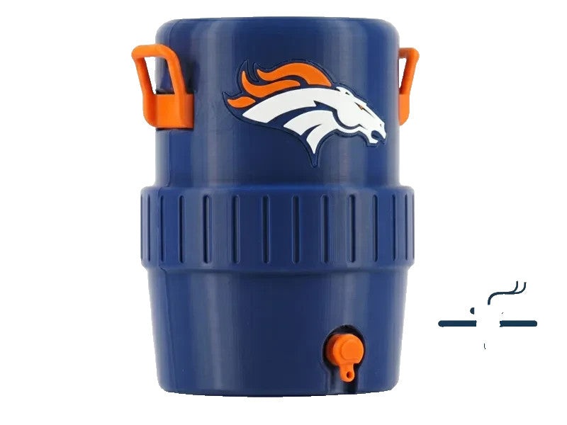 Denver Broncos Koozie 3D Printed 12 Oz Cans