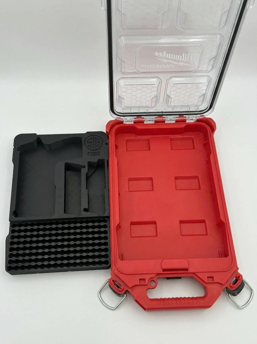 Sig Sauer P320 Compact Milwaukee PACKOUT Low Profile Bin (Insert Only)