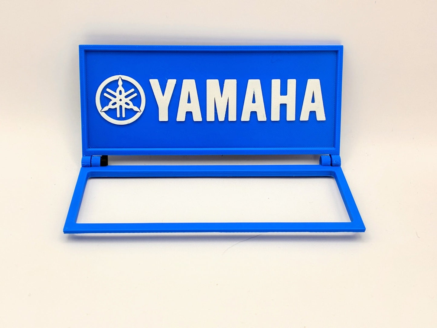 Yamaha Motorsport Inspired Mini Toolbox Pen Holder â Blue Desk Organizer
