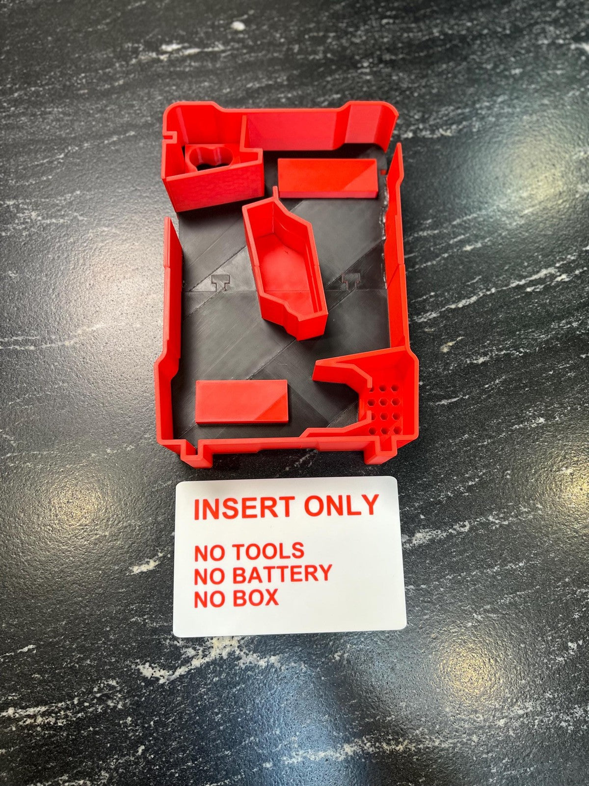 Milwaukee Compatible M12 Fuel Cordless Hammer Drill & Impact Driver Insert Tray