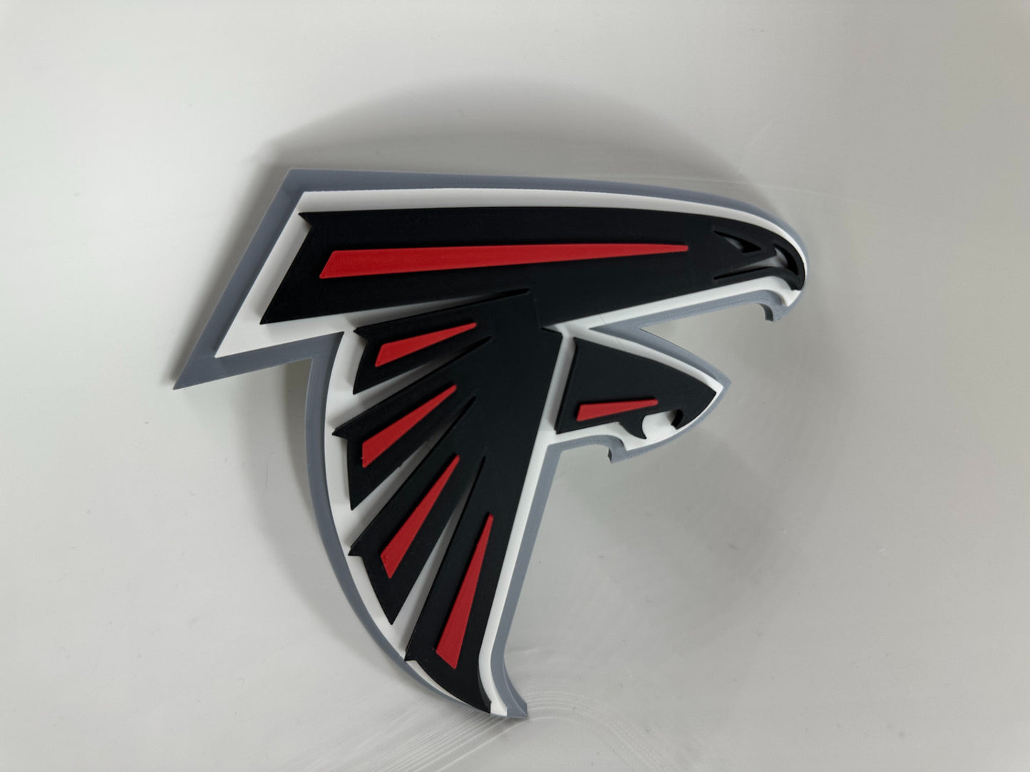 Atlanta Falcons Logo 2003 3D Printed Logo Wall Sign