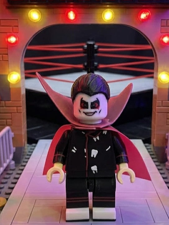 Wwe Danhausen 8 inches tall 3D Printed Lego Inspired