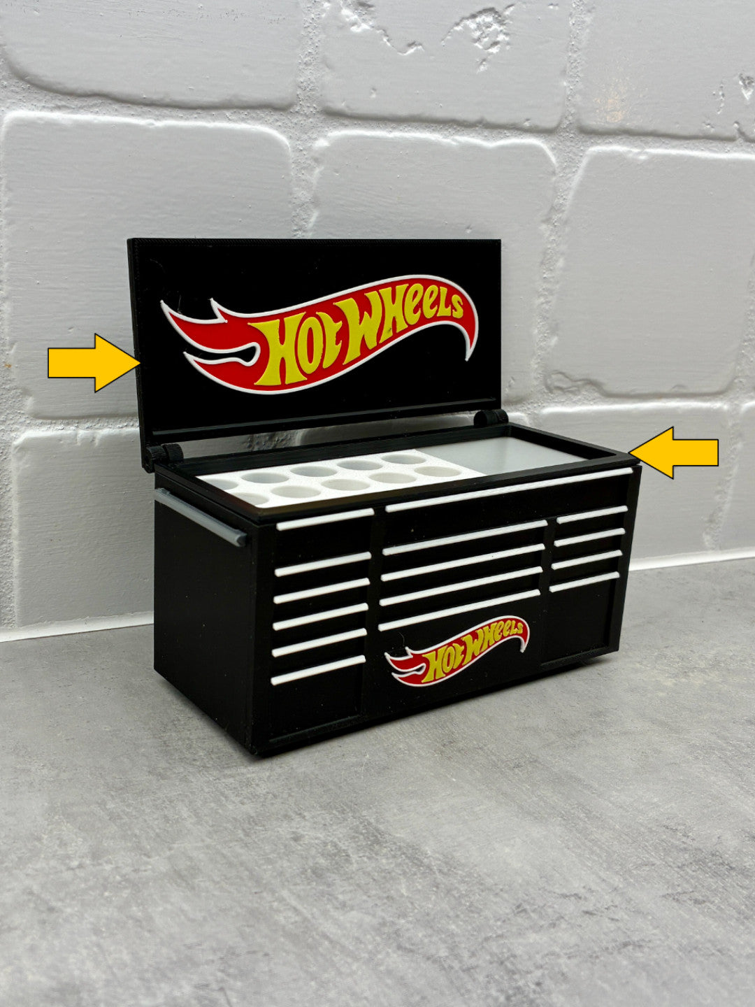 Hot Wheels Workbench Toolbox Pen Holder