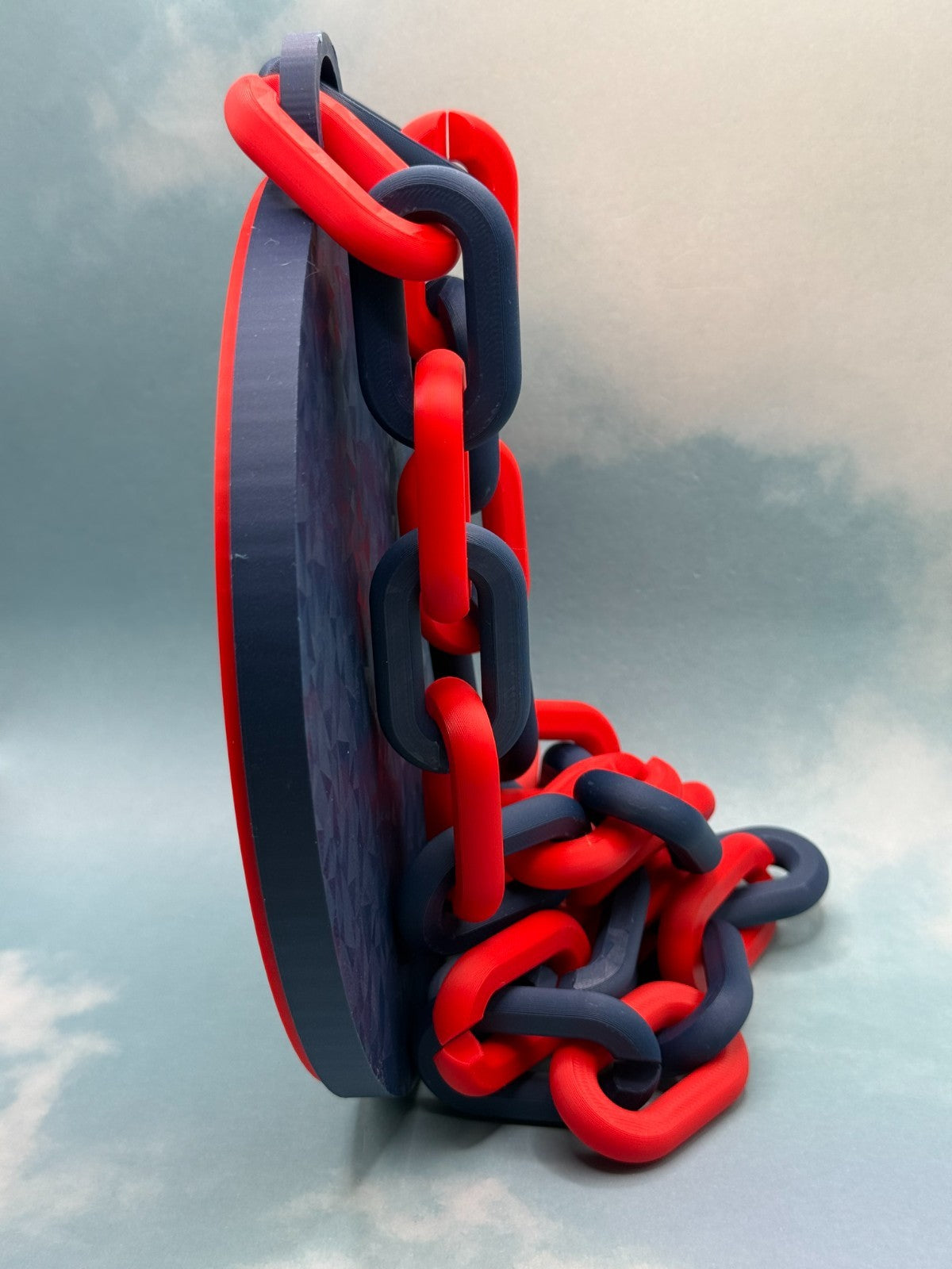 Saint Joseph's Hawks Oversized Necklace Turnover Hype Chain HandMade 3D Printed