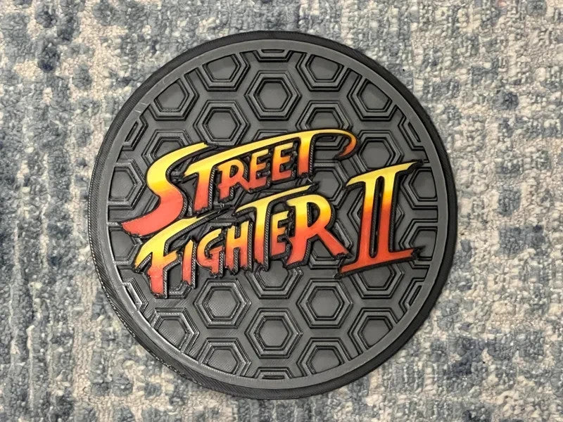 Street Fighter Wall Art Or Display 3D printed Dimensional Mosaic