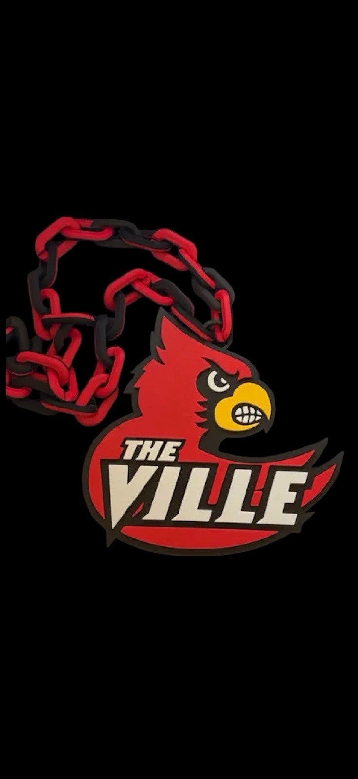 Louisville Cardinals Oversized Hype Chain V.5