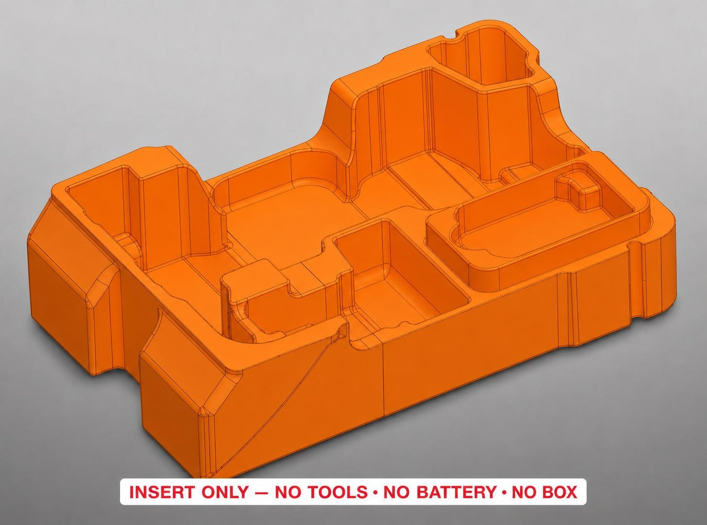 Milwaukee Packout Insert for M12 Rivet Tool |3D Printed
